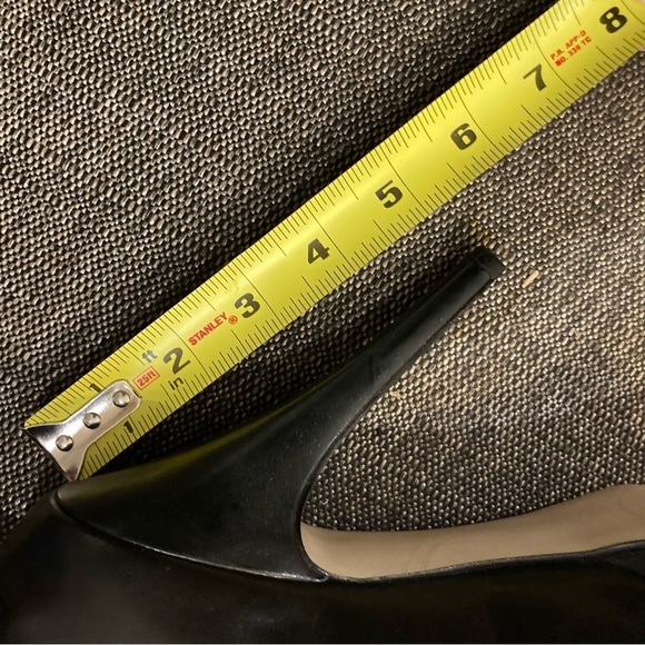 ENZO ANGIOLINI Sz  9 Classic With Platform 5” Heels Pumps Leather Shoes - Picture 7 of 10